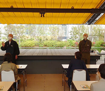 日本橋三越でアース禅堂を開催しました