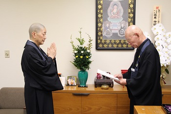 20160112ヨーロッパ国際布教総監辞令伝達